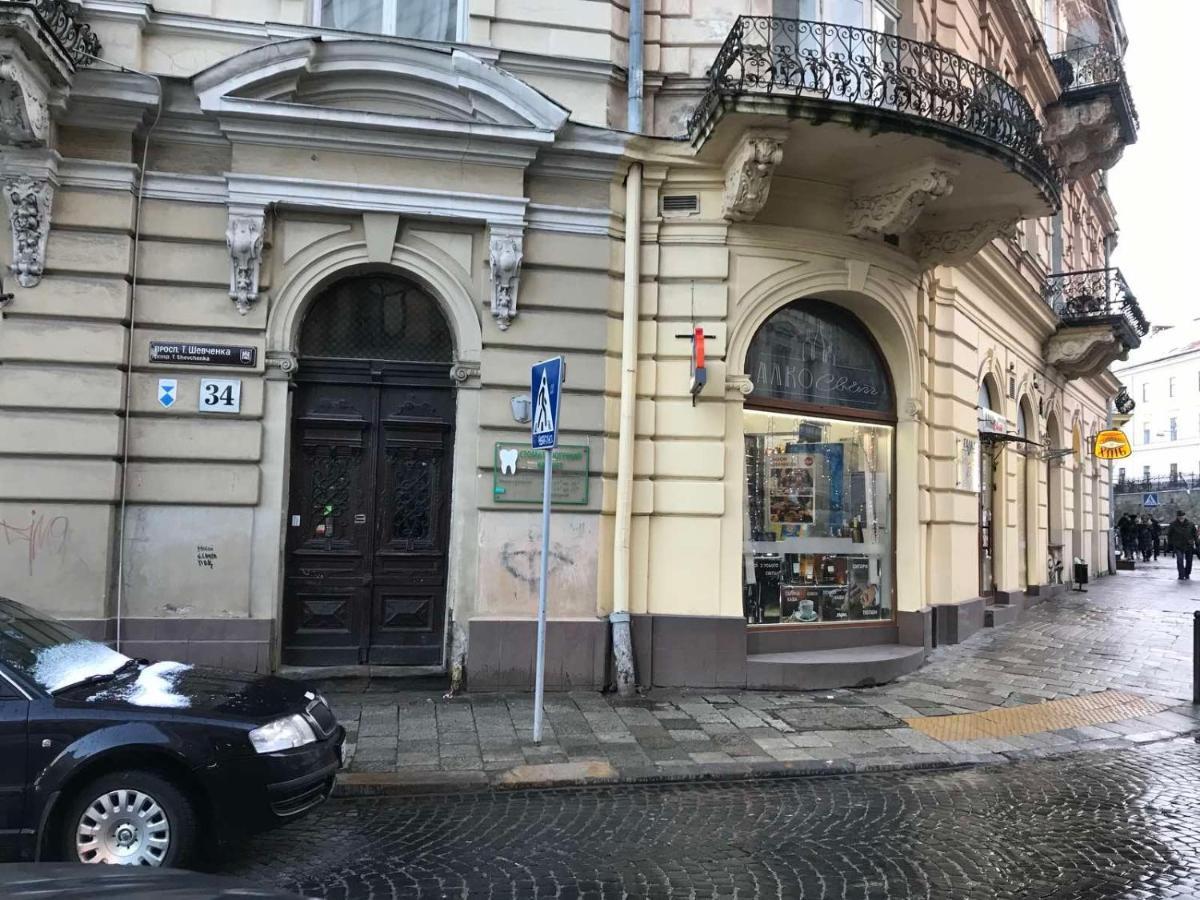 Apartments On Shevchenko Avenue Lviv Eksteriør bilde